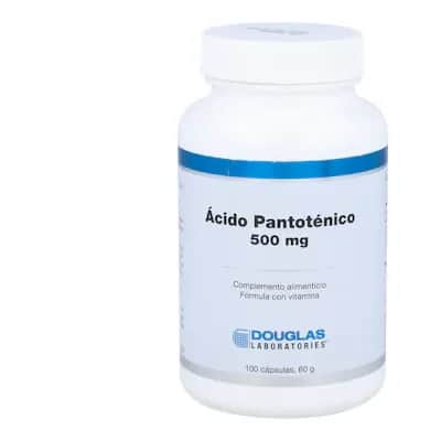 Douglas Ácido Pantoténico 500mg - Energía