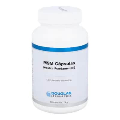 Douglas MSM 90 Cápsulas - Azufre para Articulaciones
