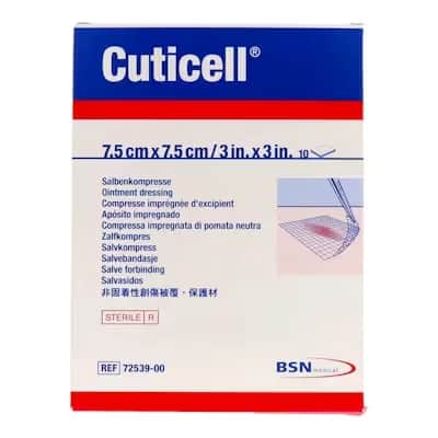 Cuticell Estéril 7,5x7,5cm - Apósito Gasa