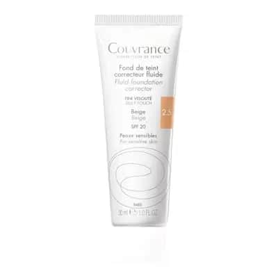 Avène Couvrance Base Fluida SPF20+ - Maquillaje Beige 30ml