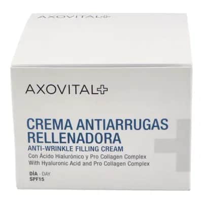Axovital Crema Antiarrugas Día SPF15 - Rellenador 50ml