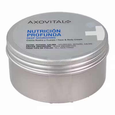 Axovital Crema Nutricional Cara y Cuerpo 250ml