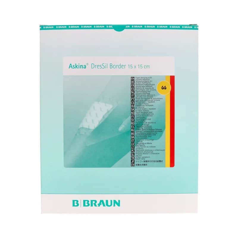 Askina Dressil Border 15x15cm | Apósito Adhesivo