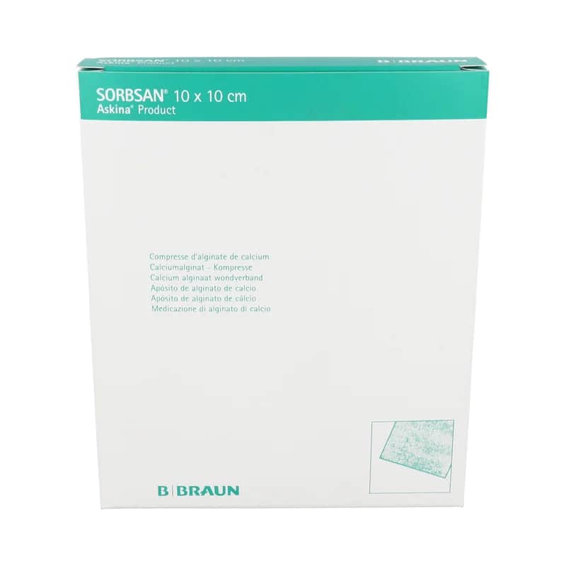 Askina Sorbsan Est 10x10cm - Apósito Alginato