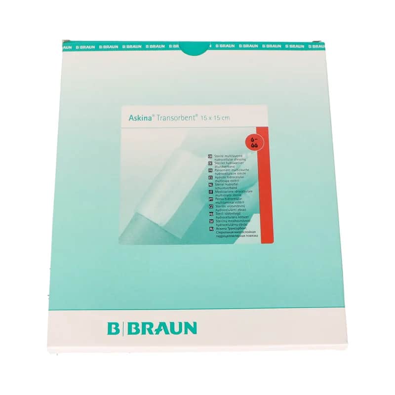 Askina Transorbe Est 15x15cm - Apósito Absorben