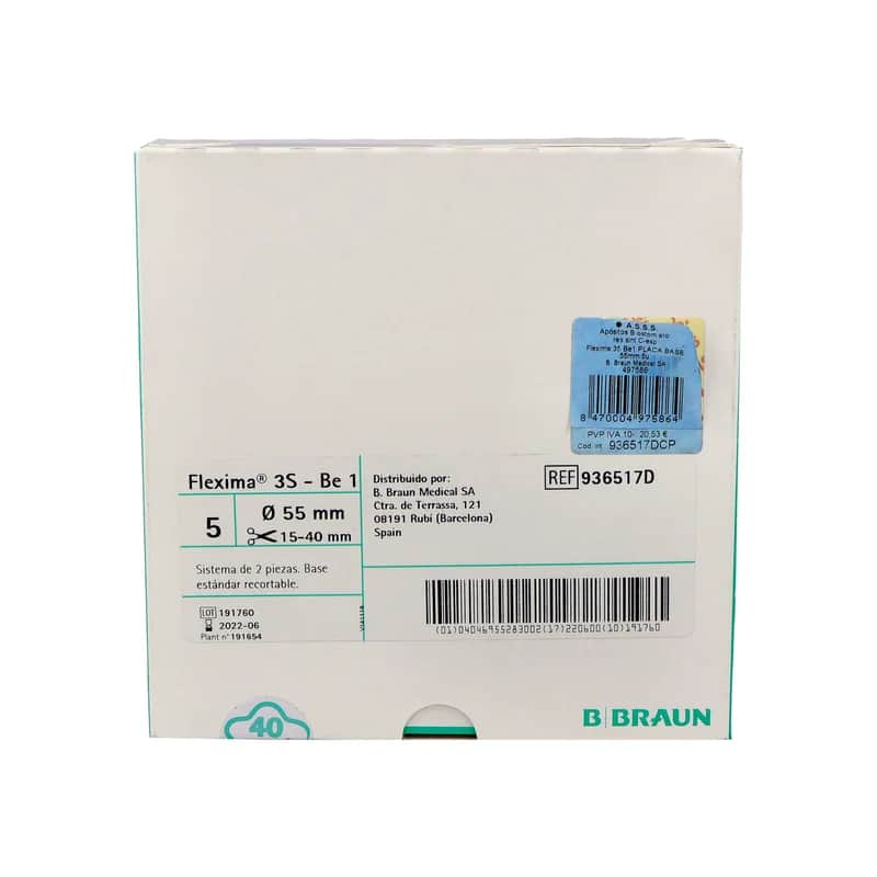 Flexima 3S Be1 55mm - Bolsa de Ostomía