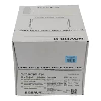 Nutricomp Hepa Chocolate 500ml | Nutrición Hepática