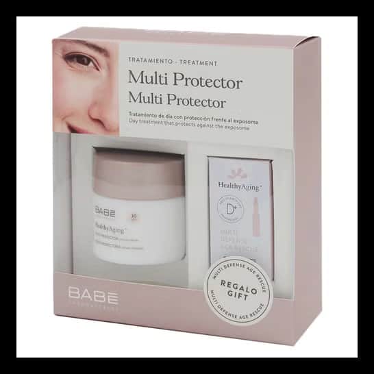 Babé Cofre Multi Protector HealthyAging Crema + Ampolla