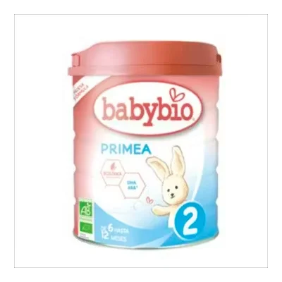 Babybio Leche Primea 2 Continuación 6-12 Meses 800g Bio