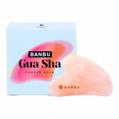 Banbu Guasha Cuarzo Rosa - Masaje Facial
