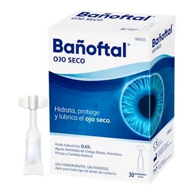 Bañoftal Ojo Seco 0.4% | 30 Monodosis Alivio