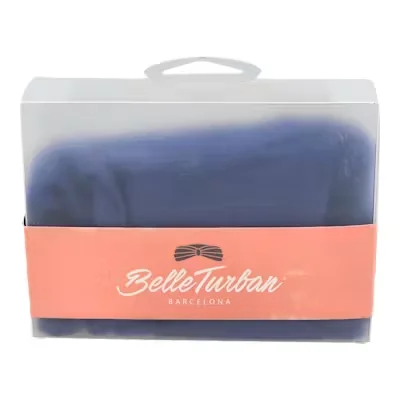 Belleturban Acra Azul | Turbante Protector Cabello