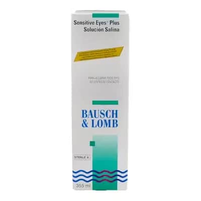 Bausch Lomb Solución Salina 355ml - Lentes Contacto
