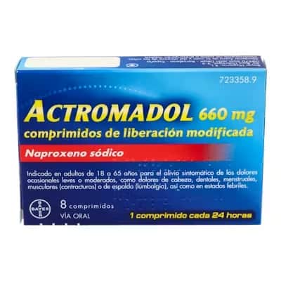 Actromadol 660 mg - Alivio del dolor