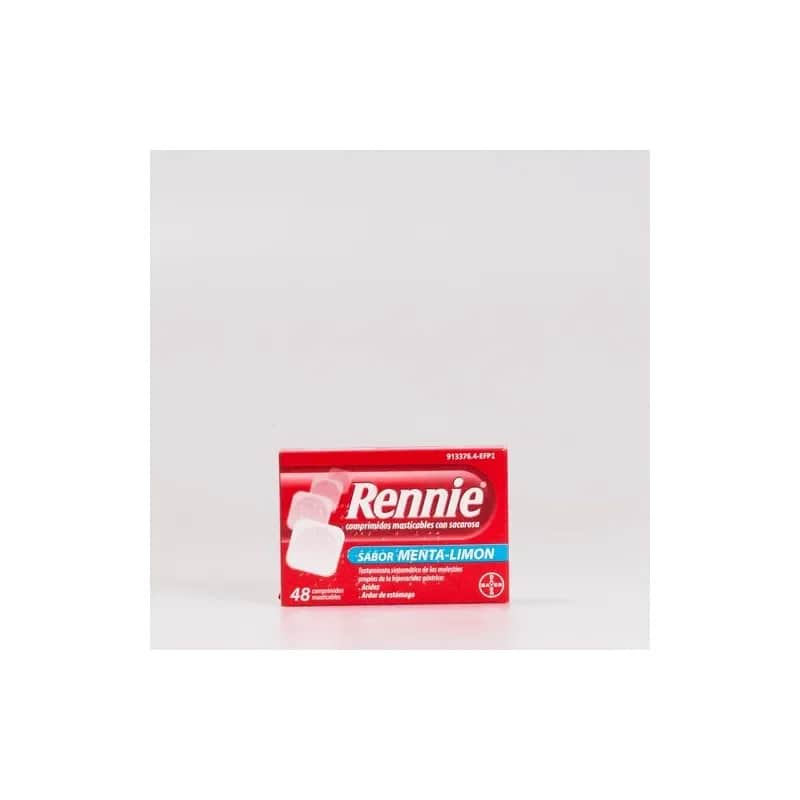 Rennie Sacarosa 48 Tab | Acidez y Ardor