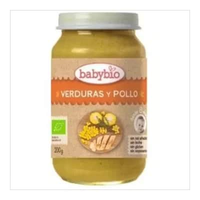 Babybio Potito Manzana Plátano - Puré Ecológico 130g