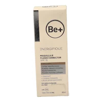 Be+ Energ Maq Fluido Piel Clara SPF 15