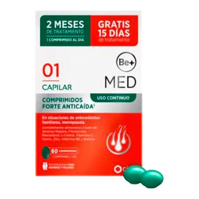 Be+ Med Capilar Forte 60 Comp - Anticaída