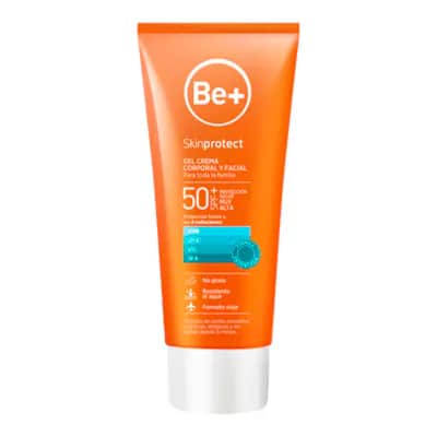 BE+ SkinPro Gel SPF50 | Hidratante Facial y Corporal