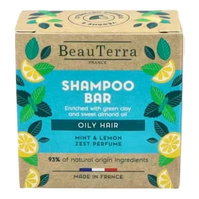 Champú Sólido Beauterra Menta Limón | Cuero Cabelludo