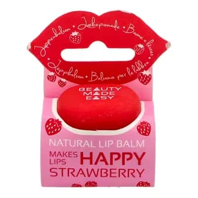 Beauty Made Easy Bálsamo Labial Fresa | Hidratación