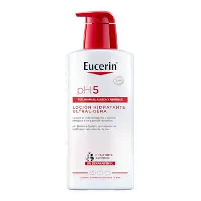 Eucerin Loción pH5 Ultraligera 400ml - Hidratación 24h