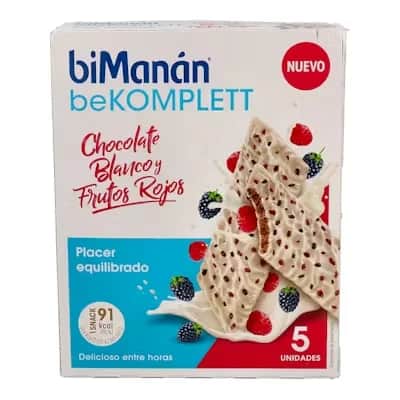 Bimanan Bikomplet Snack | Chocolate Blanco Frutos