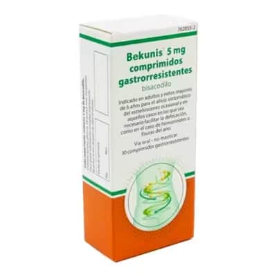 Bekunis 5mg | Laxante para estreñimiento ocasional