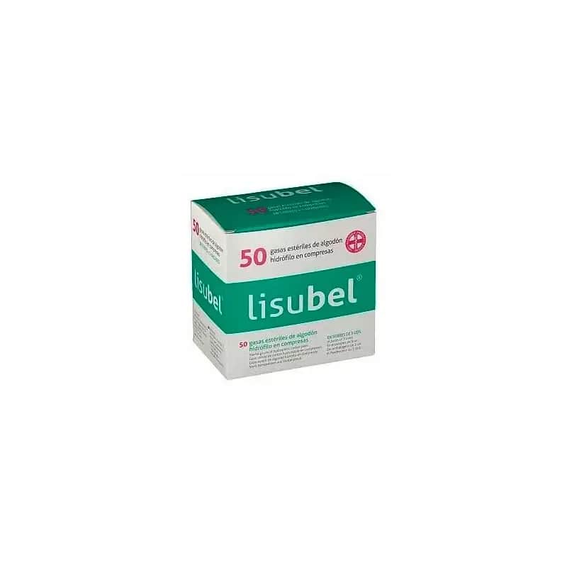 Gasa Estéril Lisubel 50U | Cura de Heridas
