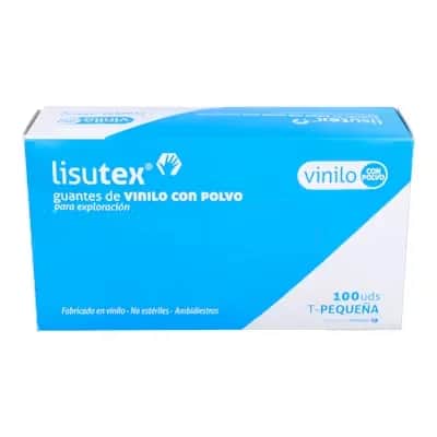 Guantes Lisutex Vinilo T/P - Protección sin Látex