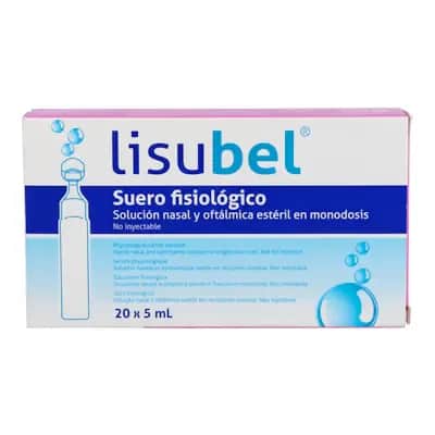 Lisubel Suero Fisiológico 20 Monod 5ml | Nasal