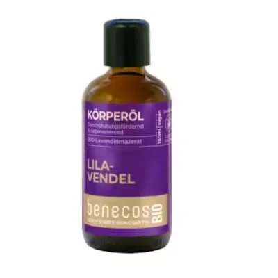 Benecos Aceite Lavanda 100ml | Hidratante Relajante Vegano