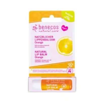 Benecos Bálsamo Labial Vegano Naranja 4,8G
