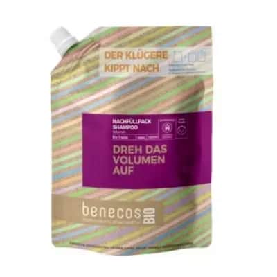 Champú Volumen Benecos Uva Recarga Bio Vegano
