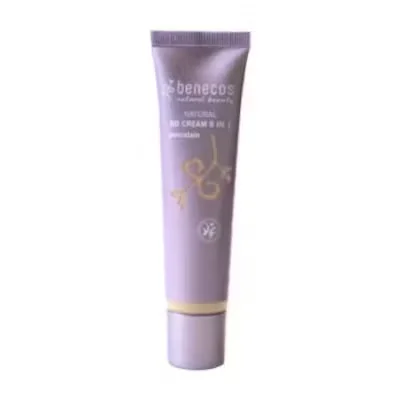 Benecos BB Cream 8 en 1 Porcelain - Cobertura y Protección SPF