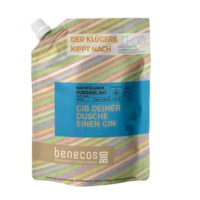 Benecos Gel Baño 2 en 1 Ginebra | 1 Litro Bio Vegano