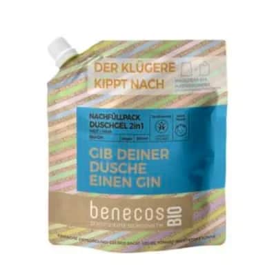 Benecos Gel Baño 2en1 Ginebra - Recarga Bio Vegano