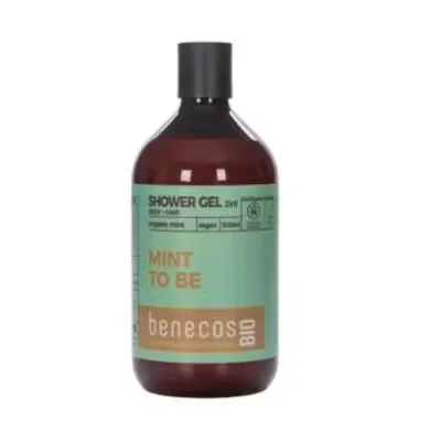 Benecos Gel Baño Menta 500ml - Champú Vegano Bio