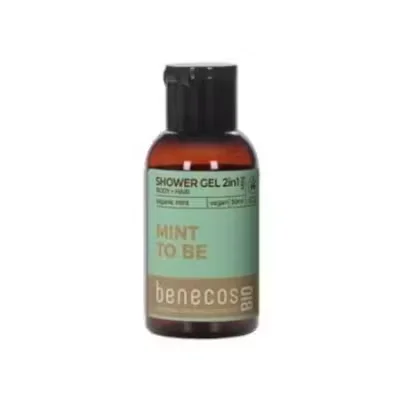 Benecos Gel Menta Mini 50ml - Baño Champú Vegano