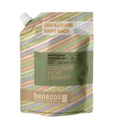 Benecos Gel Baño 2en1 Oliva 1L - Bio Vegano