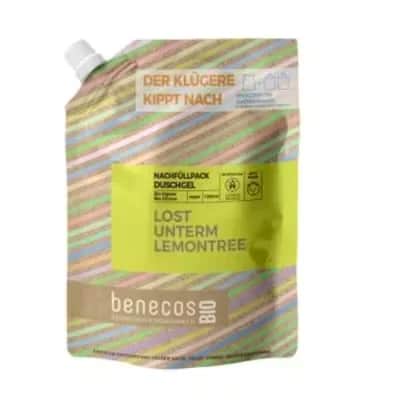 Benecos Gel Baño Jengibre Limón 1L - Recarga Bio
