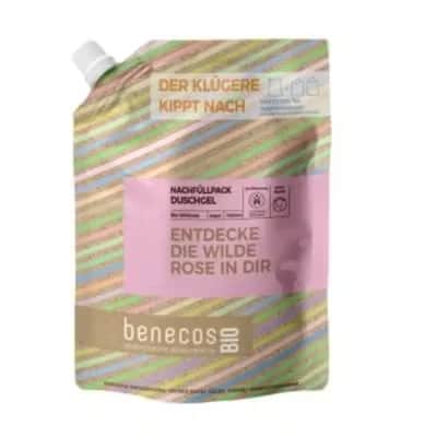 Benecos Gel Baño Rosa 1L Bio - Hidratación Natural