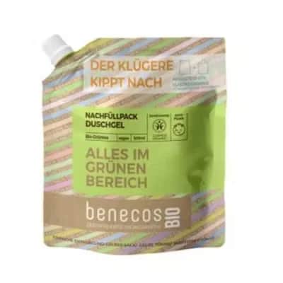 Benecos Gel Baño Té Verde Recarga - 500ml Bio