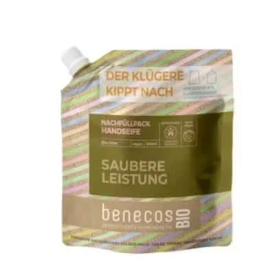 Benecos Jabón Manos Oliva 500ml | Recarga Vegana