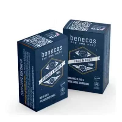 Benecos Jabón Sólido Hombres 75G | Vegano