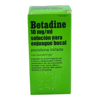 Betadine Bucal 10 Mg/Ml - Enjuague Bucal