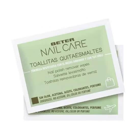 Beter Nail Care Toallitas Quitaesmalte 10uds