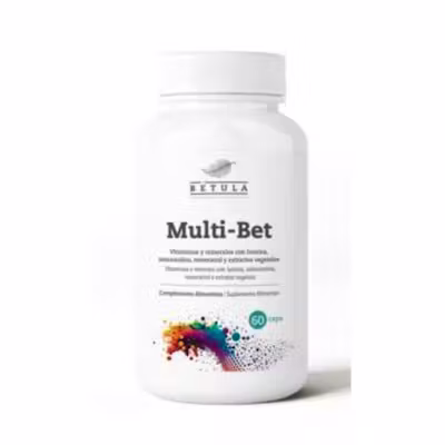 Betula Multi Bet 60 Cápsulas - Multivitamínico