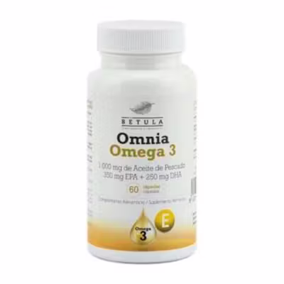Betula Omnia Omega 3 60 Cápsulas | Corazón