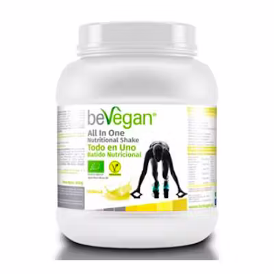 Bevegan All In One Vainilla 450g - Batido Nutricional Vegano BIO